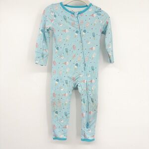 Free Birdees Baby Popsicle Print Bamboo Viscose Two-Way Zippy Sleeper Size 6-12M